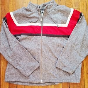 Women's Gray Zip Up Jacket